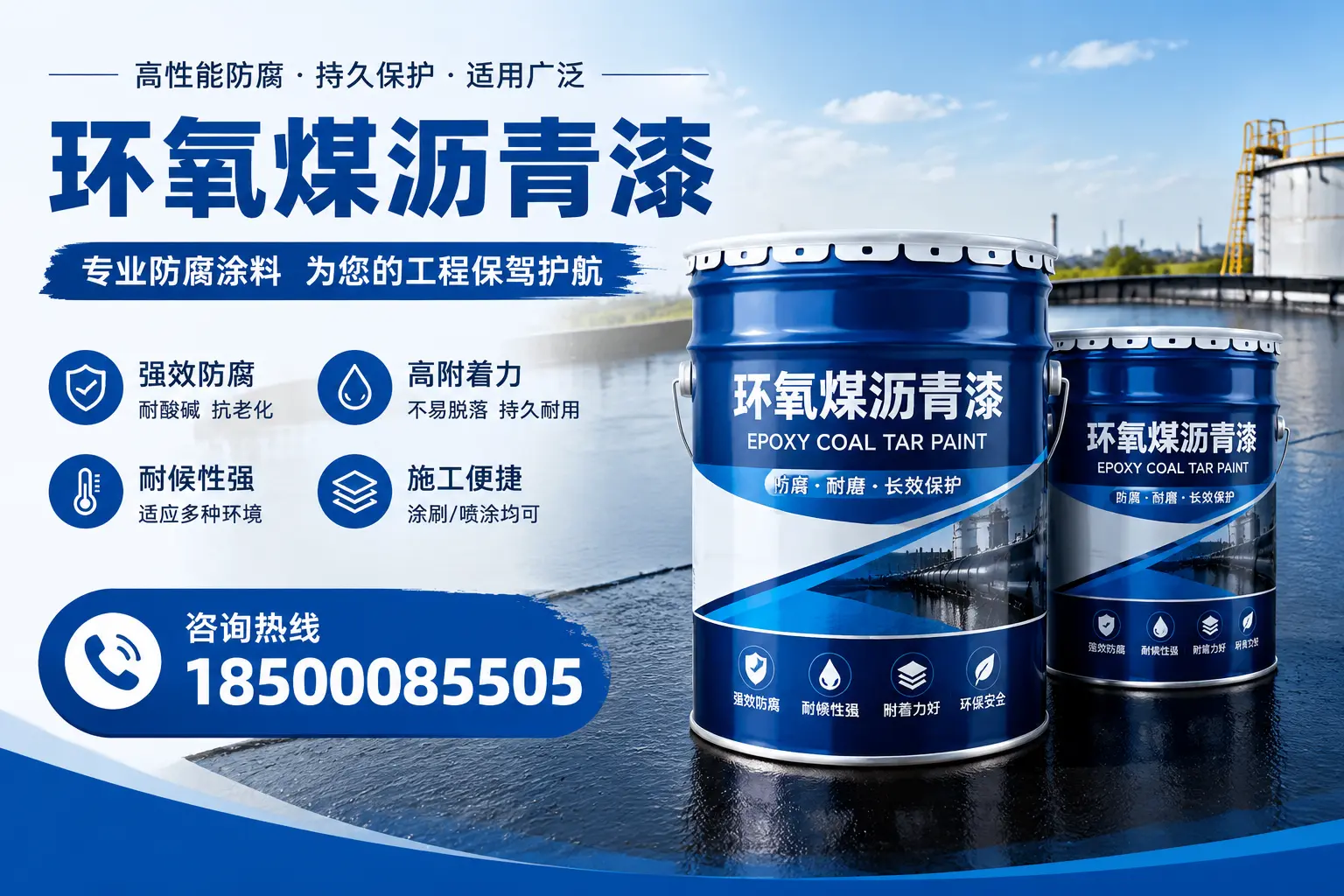 环氧煤沥青漆与其他漆类的比较，九江用户的选择依据